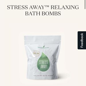 🆕 Young Living Stress Away 4pk Bath Bombs